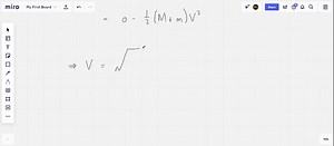 A simple way to measure the speed of a bullet is with a ballistic pendulum. As illustrated, this consists of a wooden block of mass M into which the bullet is shot. The block is suspended from cables of length l, and the impact of the bullet causes it to swing through a maximum angle ϕ, as shown. The initial speed of the bullet is v, and its mass is m. (a) How fast is the block moving immediately after the bullet comes to rest? (Assume that this happens quickly.) (b) Show how to find the velocit