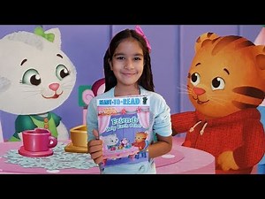 LEARN READING DANIEL TIGER'S NEIGHBORHOOD, FRIENDS HELP EACH OTHER