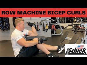 Bicep Curls On Row Machine || Toning Your Biceps || More Well Defined Biceps || More Muscular Biceps