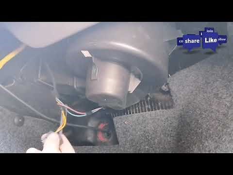 FŰTŐMOTOR ELŐTÉT ELLENÁLLÁS CSERÉJE