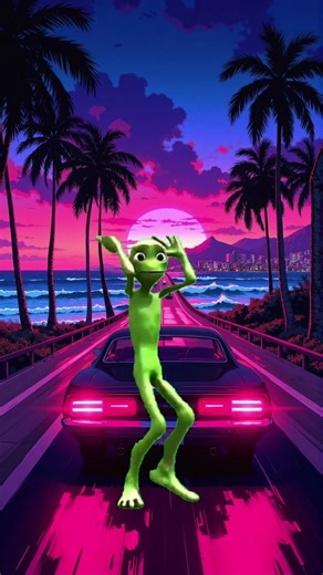 WAIT FOR THE END! 😱 Alien Dance Level 999 👽🔥#AlienDance#Shorts #DanceChallenge #usa #dametucosita