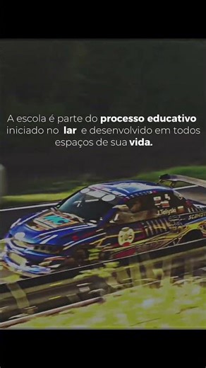 A escola é só parte da formação… a vida é a verdadeira sala de aula.