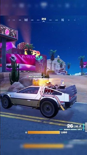 Fortnite Delorean