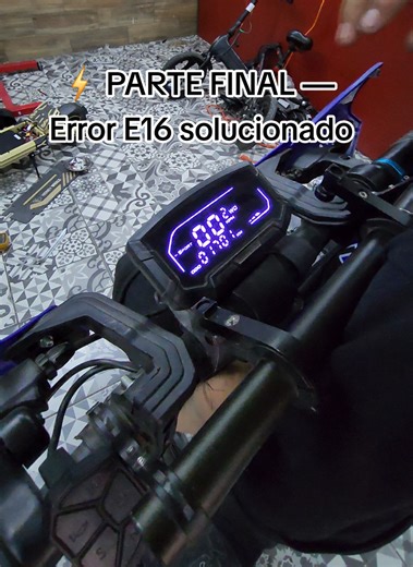 Solución final para scooter: Error E16 reparado