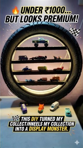 DIY Under Rs 1000 | Hot Wheels Display | DIY | Diecast |