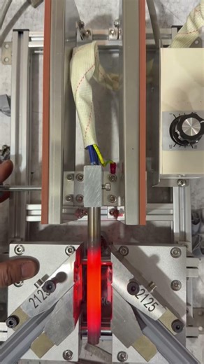 Testing video for the mini welding machine's quality and the welding efficiency