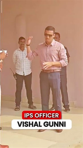 Vishal Gunni IPS grand entry upsc, ias, #upsc #motivation #shortsfeed #shorts #status #video ✍️🚨
