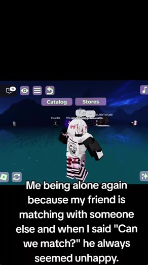 not to be dramatic but I kinda get silent when I'm jealous and maybe he doesn't want to be friends anymore with me, so I'll just leave it be. And also when I invite him and he joins he leaves quickly but I'll just say he just doesn't wanna play, and that's all ig:/ #Yapandyap #Jealousy #foryou #Roblox.