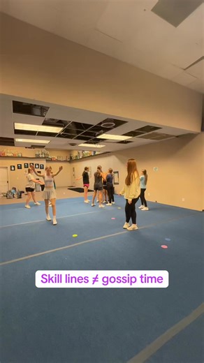 Little Steps Dance & Gymnastics on Instagram: "Cheer practice or social hour? You decide. 🤣 #littlestepsdance #lifeofashowgirl #nemahacountykids #cheergym"