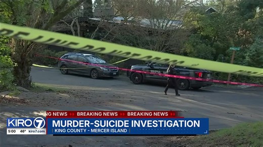 Video: Murder-suicide investigation on Mercer Island
