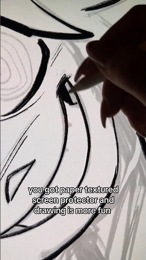 Paper Textured Screen Protector: