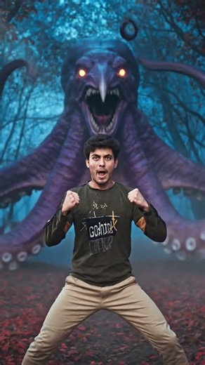 Biggest Monster Octopus #octopus #vfx