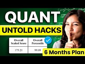 Weak in Maths? ➤ CAT Quant Hacks that Got Me into IIM-A | CAT 2024 Preparation Strategy