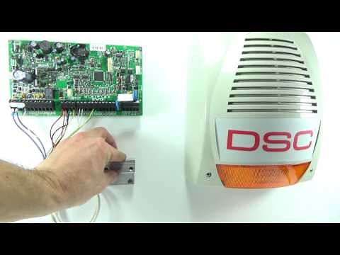 OUTDOOR DSC BENTEL BELL/SIREN WIRING ON PARADOX ALARM PANEL EVO,MAGELLAN,SPECTRA