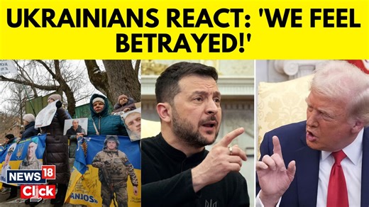 Ukrainians React To Trump Zelensky Spat Source: Reuters | #DonaldTrump #Zelenskyy #RussiaUkraineWar #zelenskytrump #WhiteHouse #JDVance | News18