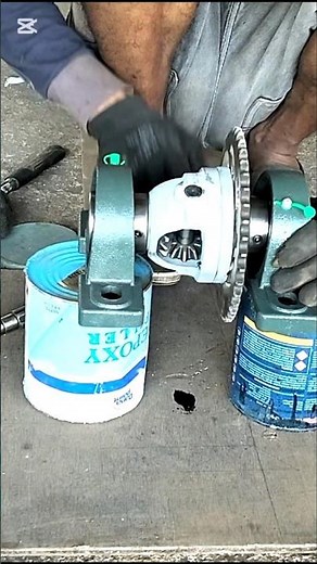 MAKING CHAIN DRIVE DIFFERENTIAL #shorts #mobilrakitanmesinmotor #rodatigarakitan #diy #mobilmini