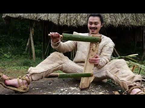 Primitive Technology:The entire process from planting cotton to weaving garments.