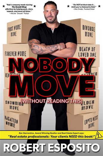 Robert Esposito’s New Book Nobody Move (Without Reading This) Focuses on Emotional and Logistical Hurdles of Moving