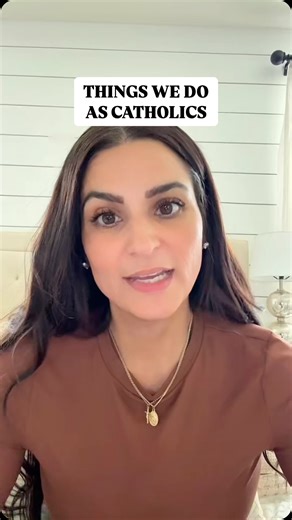 Ana Munley on Instagram: "we’re just trying to get each other to heaven! ✝️ #catholic #marriage #catholiccouples"