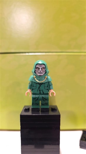 RDJ Doom Minifigure Speed Build #lego #funny #speedbuild #legospeedbuild #marvel #doomsday #drdoom