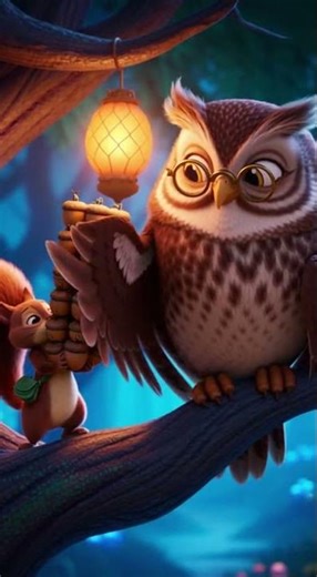 The Wise Owl's Hilarious Advice to Forest Friends