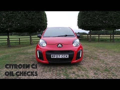 How To - Check Citroen C1 Oil