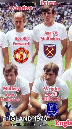 England Squad 1970 🏴 | World Cup Holders & Legends in Mexico