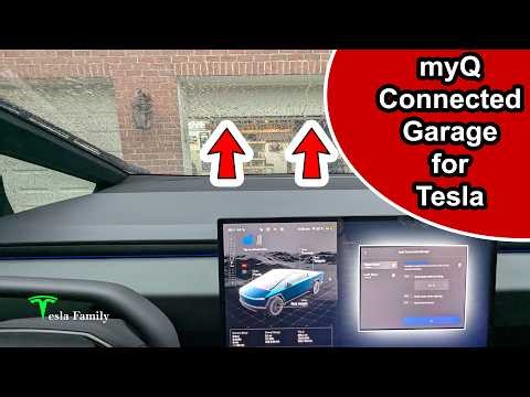 myQ Connected Garage for Tesla | CyberTruck Demo | Free Trial