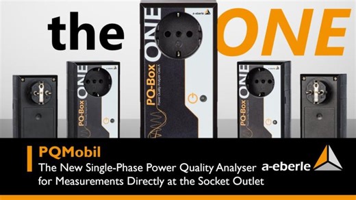 PQMobil | »PQ-Box ONE« - The new Single-Phase Power Quality Analyser for Socket Outlet Measurements | Michael H.