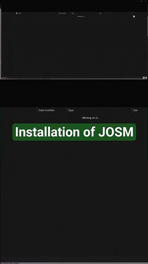 Installation of JOSM