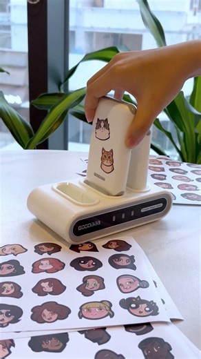 DIY your own Cute Power Bank! 3 Portable Chargers + Charging Station!#shorts