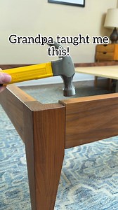 7.6M views · 20K reactions | Genius Tool Trick!  Jeff used magnets and hot glue to make a DIY soft hammer for home projects! #tooltips #diyprojects #fblifestyle | Jeff & Lauren | Facebook
