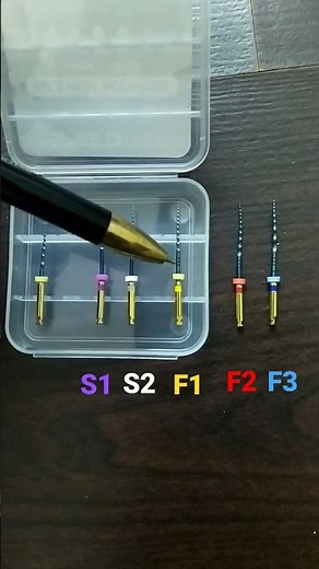 Sequence of Protaper type rotary system - Speed endo Rotary endodontics