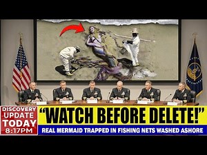 NO ONE BELIEVED Until...REAL Mermaid Trapped in Fishing Nets Washed Ashore - Caught on Camera