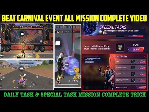 Daily Tasks/Special Tasks/ Use Dance Grenade/Use Upgraded Alok Skill Card|Destroy Disco Ball Mission