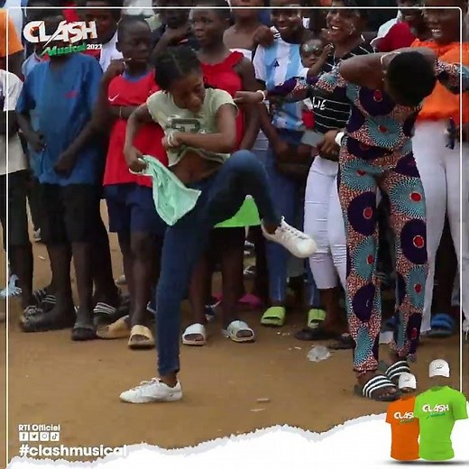 La petite qui a ambiancé la 1ère manche éliminatoire du #clashmusical2023 !