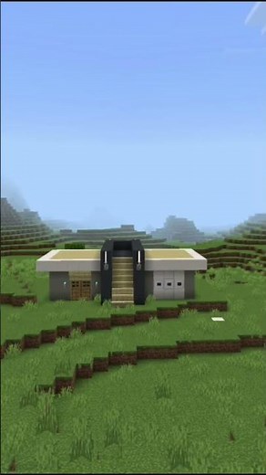 Learn how to build a super duper modern house in Minecraft using quartz and gray concreate🏯