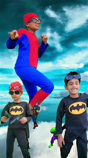 2 Batman vs Spider-Man All Shocked #spiderman #shorts #youtubeshorts