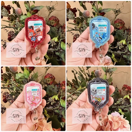 IV Bag Bookish Liquid Shaker, Book Lover Design, Horror, Fantasy, Romance, True Crime, Librarian Badge Reel, Phlebotomist Badge, Aesthetic - Etsy