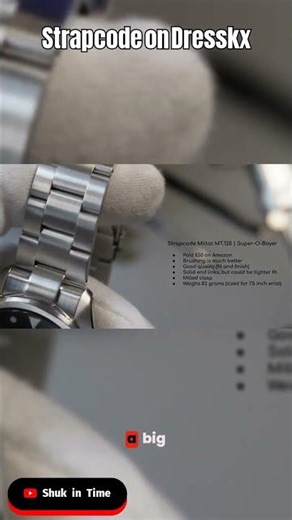 Upgrade Your Seiko with Strapcode! #shorts #seiko #seiko5 #seikomod