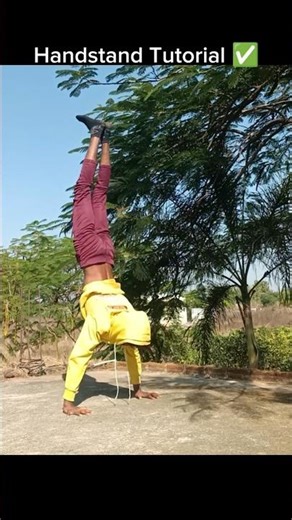 Handstand Tutorial ✅🔥 | #shorts #handstandworkout