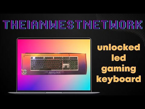 Unlocked Led Gaming Keyboard 5 below review