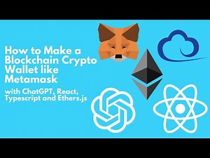 How to Make a Blockchain Crypto Wallet like Metamask with ChatGPT, React, Typescript and Ethers.js