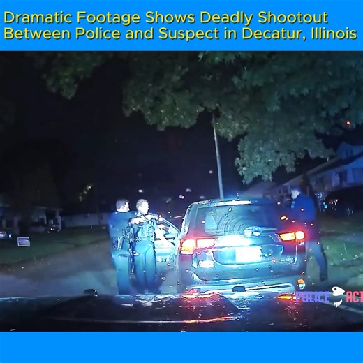 24K views · 750 reactions | Dramatic Footage Shows Deadly Shootout Between Police and Suspect in Decatur, Illinois | Street Watch USA | Facebook