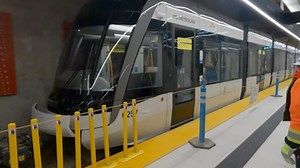 A look at construction inside the new Eglinton Crosstown station