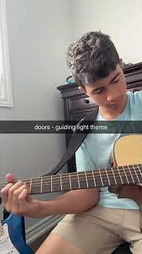 how to play: doors guiding light theme ( roblox ) - LSPLASH #doorsroblox #tutorial #howto #guitar