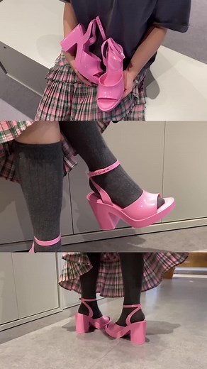 Step Back in Time with Melissa Rita Jelly Heels!