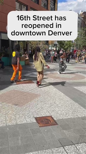 16th Street reopens in Denver