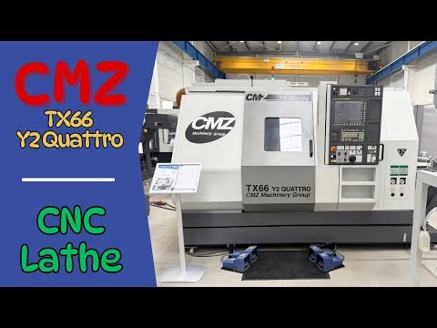 CMZ TX66 Y2 Quattro - CNC Lathe