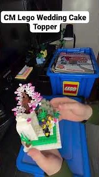 Lego Wedding Cake Toper Idea #lego #legobuild